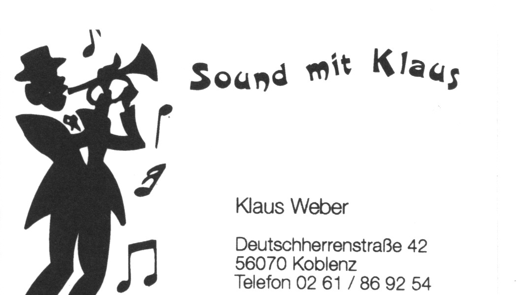 Alleinunterhalter Klaus Weber